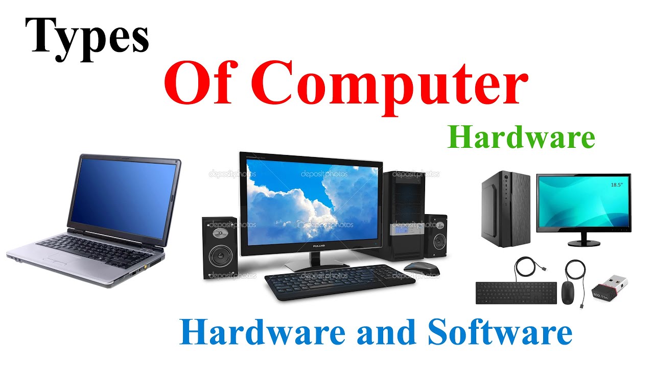 Lesson#4 Types of Hardware Input Output Processing and storage Devices ...