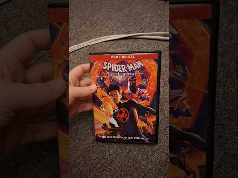 Spider Man Across The Spider Verse 2023 DVD Overview Shorts Physicalmedia 