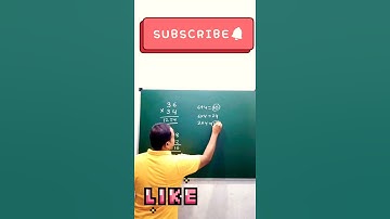 Vedic math multiplication tricks: when sum of unit digit is 10 and similar tens digit.