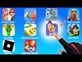 Draw To Smash, Kpop Demon Hunters, Punish Him, Death Puzzle, Roblox, Bowmasters, Minecraft,