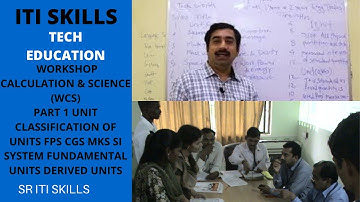 ITI |1st Year |Workshop Calculation & Science | Title| Unit | Classification of Unit System| Part #1