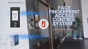 Face/Fingerprint/Card access control system for apartments #facerecognition#biometricsecurity