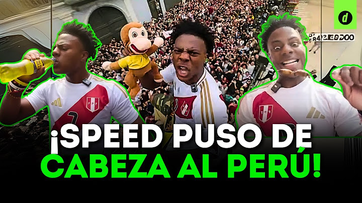 QUIÉN ES SPEED Y SUS MEJORES MOMENTOS EN PERÚ | Depor