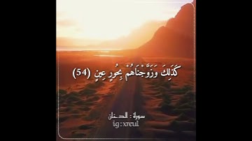 Quran Kareem story 🌸WhatsApp  أجمل قرائه قرآن كريم حالات واتس 🍃 《 سوره الدخان 》
