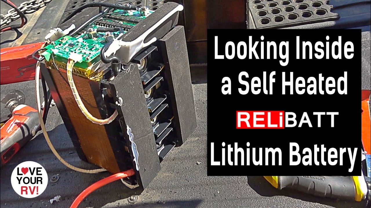 Inside Look at a RELiBATT Self Heating 12V Lithium Battery