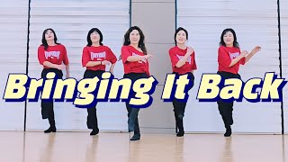 Bringing It Back Line Dance |Improver|신나는 초중급 라인댄스