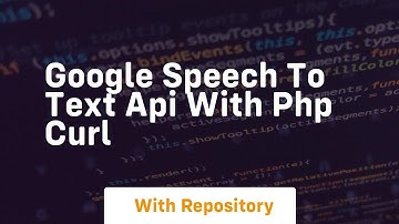 Google speech to text api with php curl