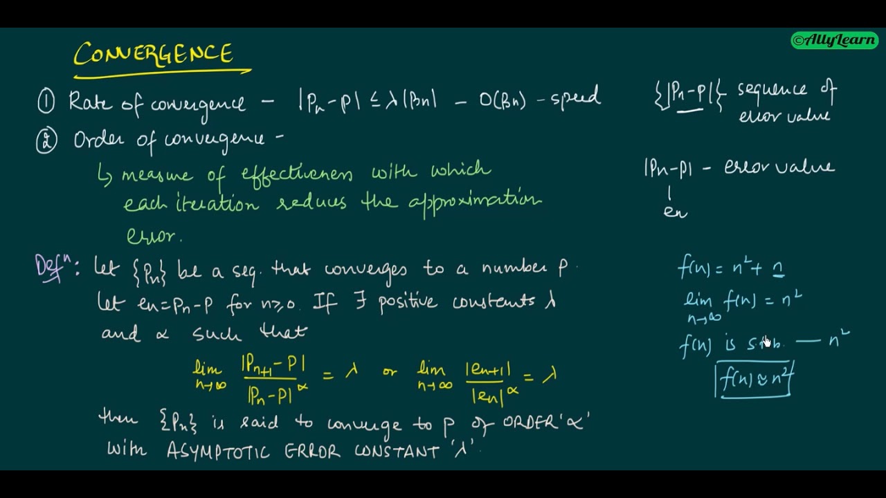 convergence hypothesis definition