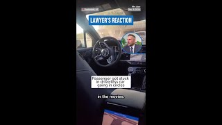 Guy is stuck in Waymo