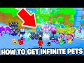 YOU CAN UNLOCK &quot;INFINITE PETS&quot; FOR FREE THIS IS HOW in Pet Simulator 99