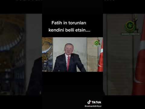 Fatih dirildi reis Osmanlı mesajını verdi