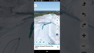 3D map of ski resort on FATMAP app screenshot 5