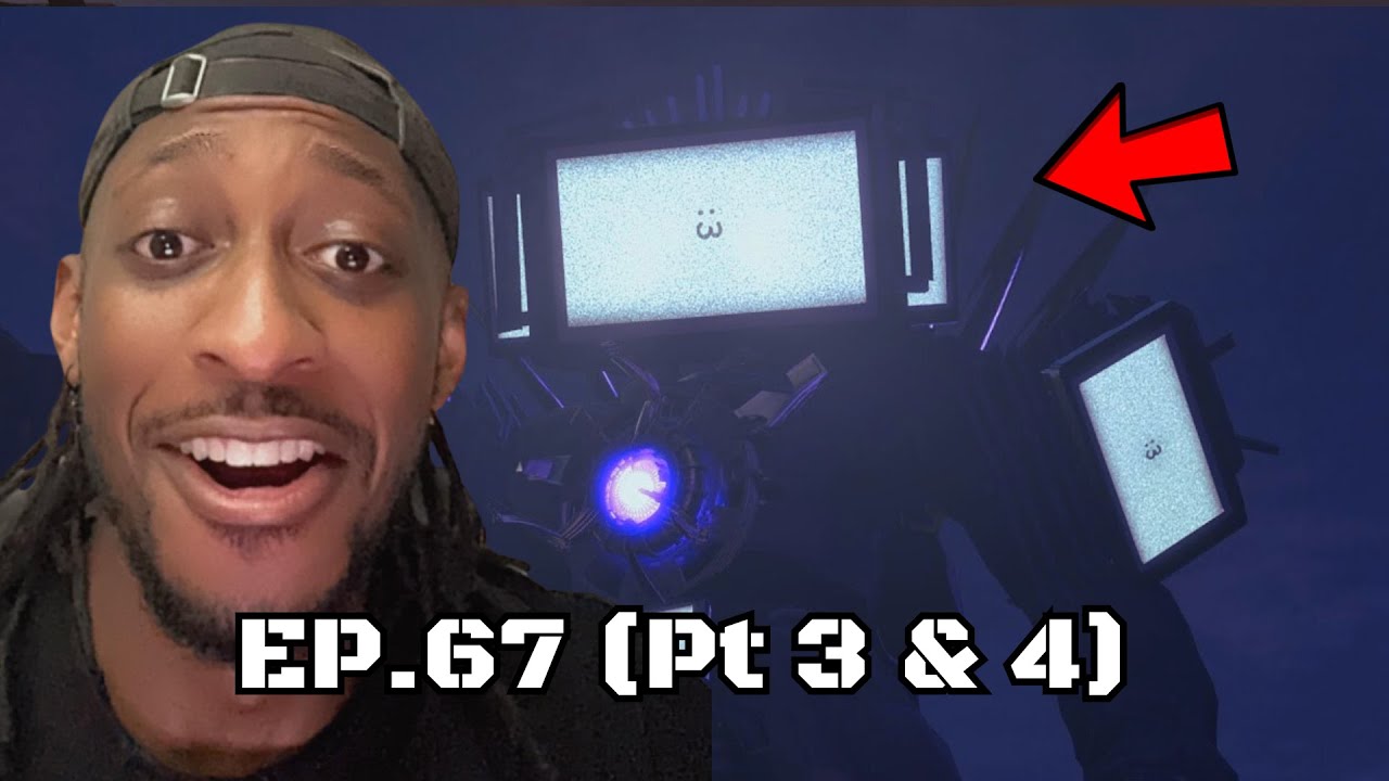 TITAN TV MAN IS BACK!!! skibidi toilet 67 part 3 & 4 (Reaction)