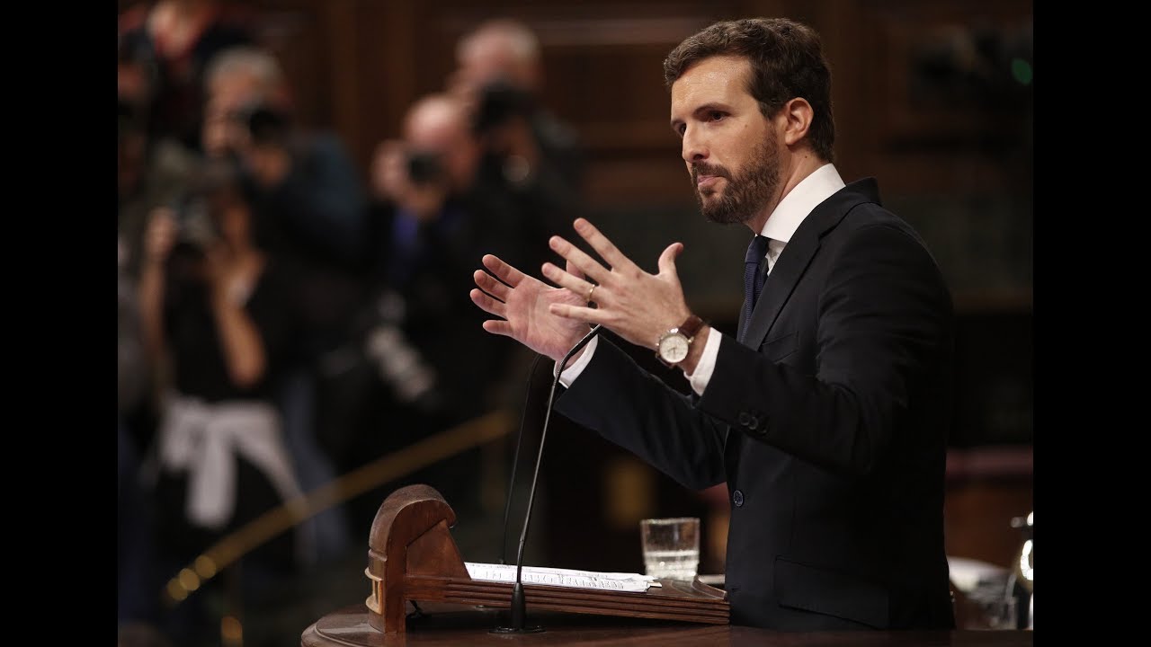 Pablo Casado/ Debate de Investidura/ 4 enero 2020