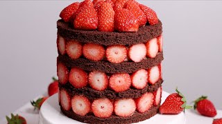 대혜자로 소문난 성심당 딸기 케이크..못 사서 직접 만들어 봤습니다 Sungsimdang Strawberry Cake Recipe
