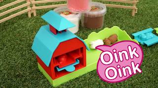 SES Creative - Farm play dough press with animal sounds (Commercial)