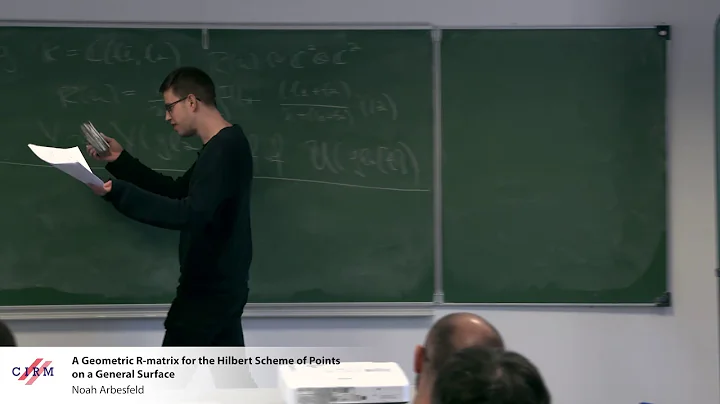 Noah Arbesfeld: A geometric R-matrix for the Hilbe...