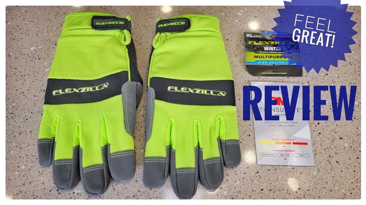 Flexzilla Winter Gloves Review YouTube