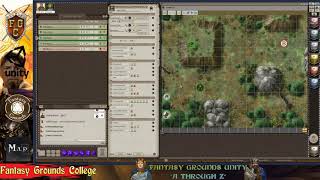 FGC Presents: Fantasy Grounds Unity A-Z - Episode 4: Player Overview and Combat