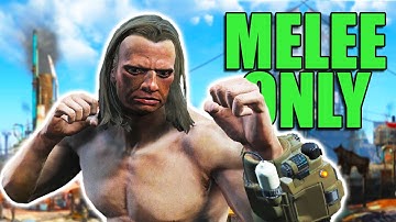 Fallout 4 but it’s MELEE ONLY