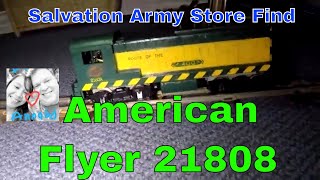 American Flyer 21808 Salvation Army Find