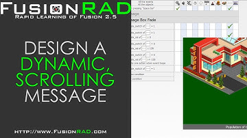 Clickteam Fusion 2.5 Dynamic Scrolling Messages
