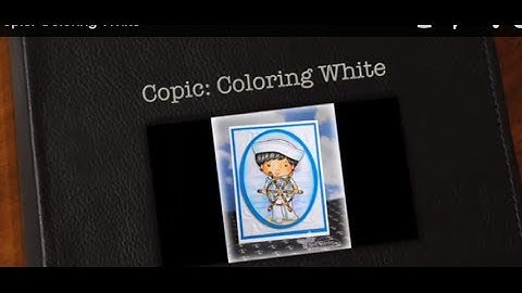 Copic: Coloring White