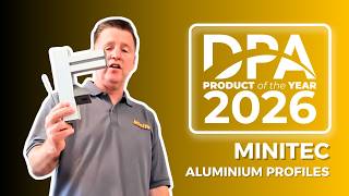 MiniTec introduces Aluminium Profile System | DPA Product of the Year 2026