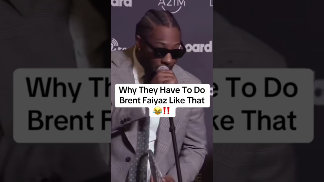 Why Did They Do Brent Faiyaz Like That 🤣🐐