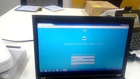 Cisco Mobility Express Setup