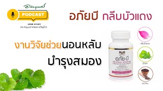 [Podcast] อภัยบี กลีบบัวแดง งานวิจัยช่วยนอนหลับ เสริมความจำ