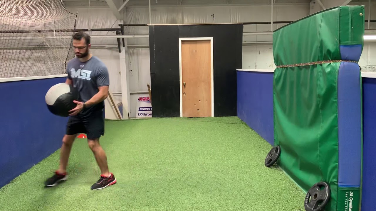 Step Behind Med Ball Scoop Toss YouTube