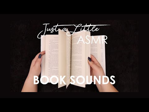 Ep 44 Book Sounds ASMR No Talking Tapping Tracing Page Flipping Page Turning Crinkles