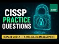Master CISSP Domain 5 with Top Practice Questions 📝