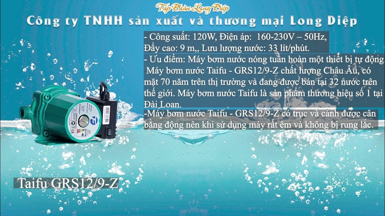 TAIFU GRS12/9-Z - YouTube