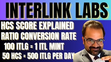 HCS Score Explained | HCS 50=500 ITLG Per Day | 100 ITLG = 1 ITL |@Digitalgold22 #itlg #itl #itlx