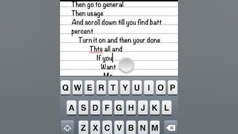 How to get battery percentage for ipod 4th gen 5.1.1