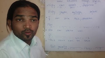 Learn Kazakh through English.