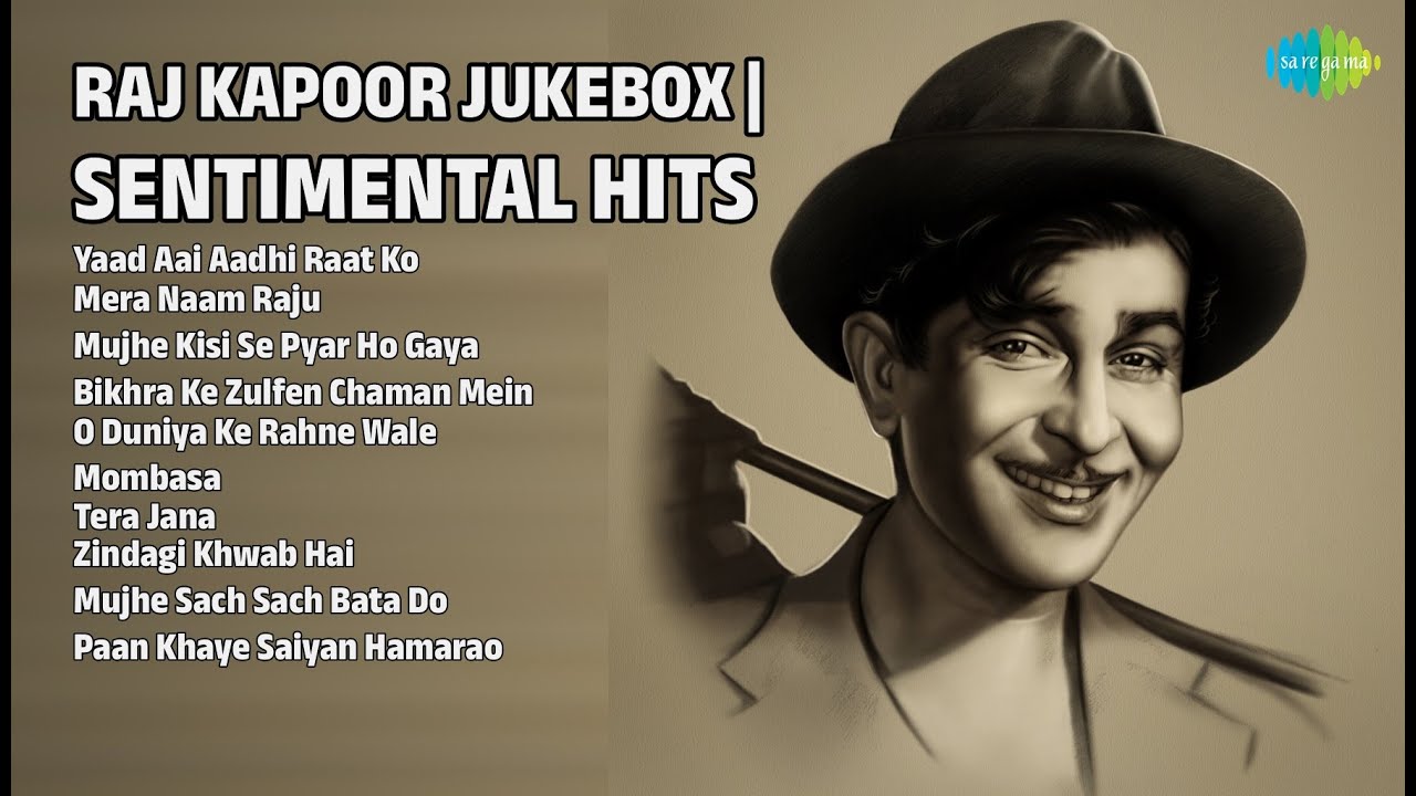 राज कपूर: दर्द भरे नगमे | Mukesh Songs | Yaad Aai Aadhi Raat Ko | Mera Naam Raju