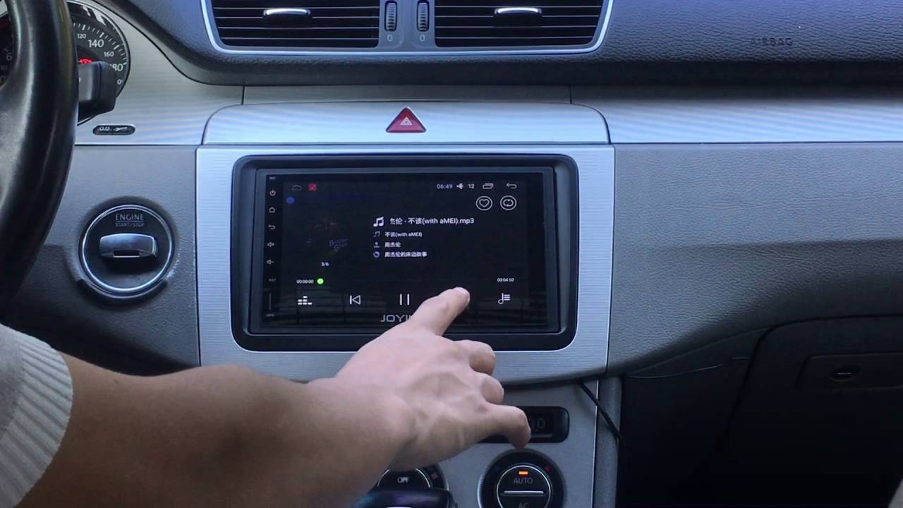 Joying car stereo head unit installation, prepared dash kit and wiring