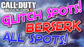 CRAZY! ALL WORKING GLITCH SPOTS ON BERSERK! Call of Duty Black Ops 3 Berserk Glitches Descent DLC 3