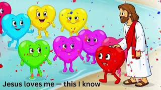 ❤️ Jesus Loves Me | Valentine’s Day Song for Preschoolers | Christian Kids Song