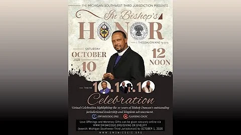 10-10-10 Celebration in Honor of Bishop Samuel Dun...