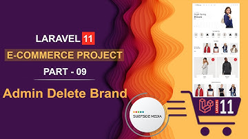 09. Laravel 11 E-Commerce Project - Admin Delete Brand