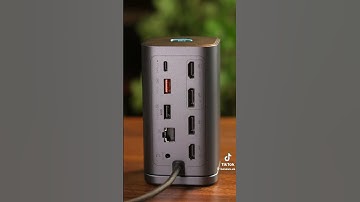 USB C Hub to DP 4K@60Hz HDMI DisplayPort 11-IN-1 Docking Station Triple Display RJ45 PD 100W