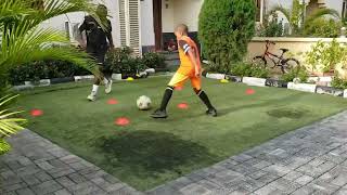 Diagonal Passing Drill for U8