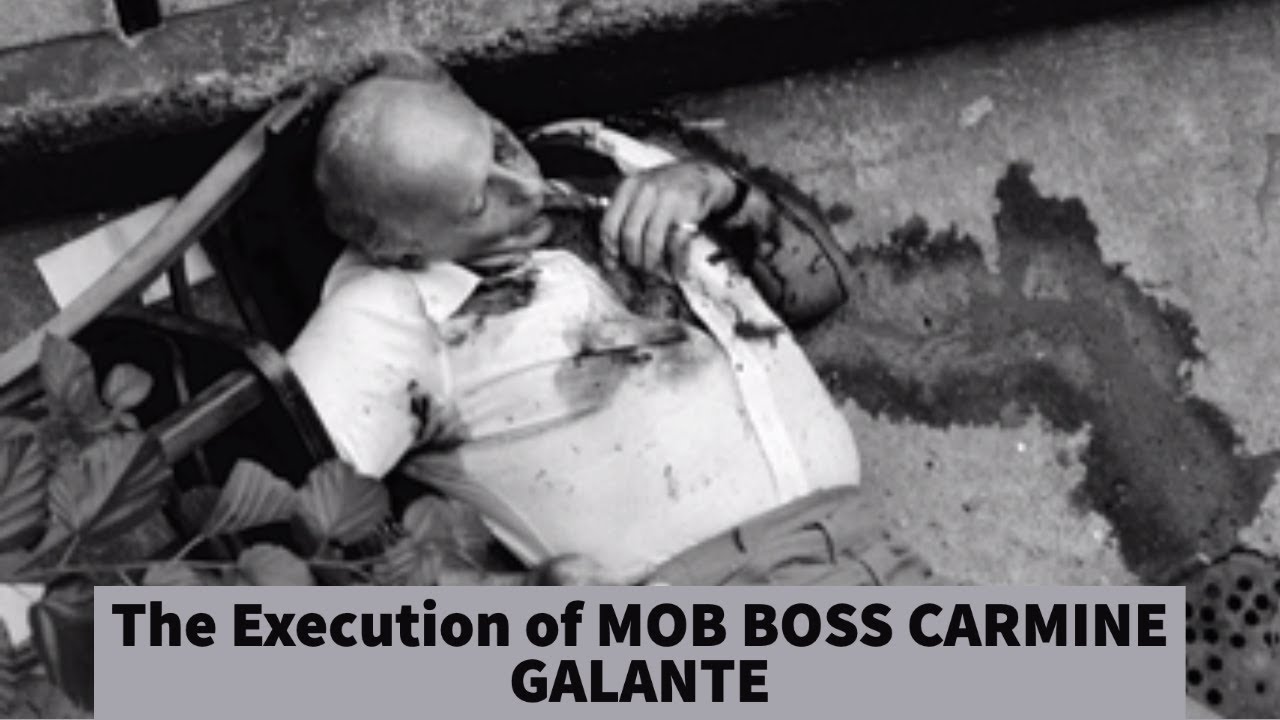 The Execution Of Mob Boss Carmine Galante Youtube
