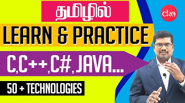 Learn & Practice with a Software Expert (in Tamil) || C, C++, Java and 50+ technologies.