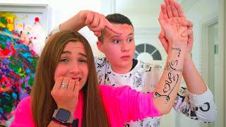 ¡Diana se hizo un tatuaje sin el permiso de mamá!