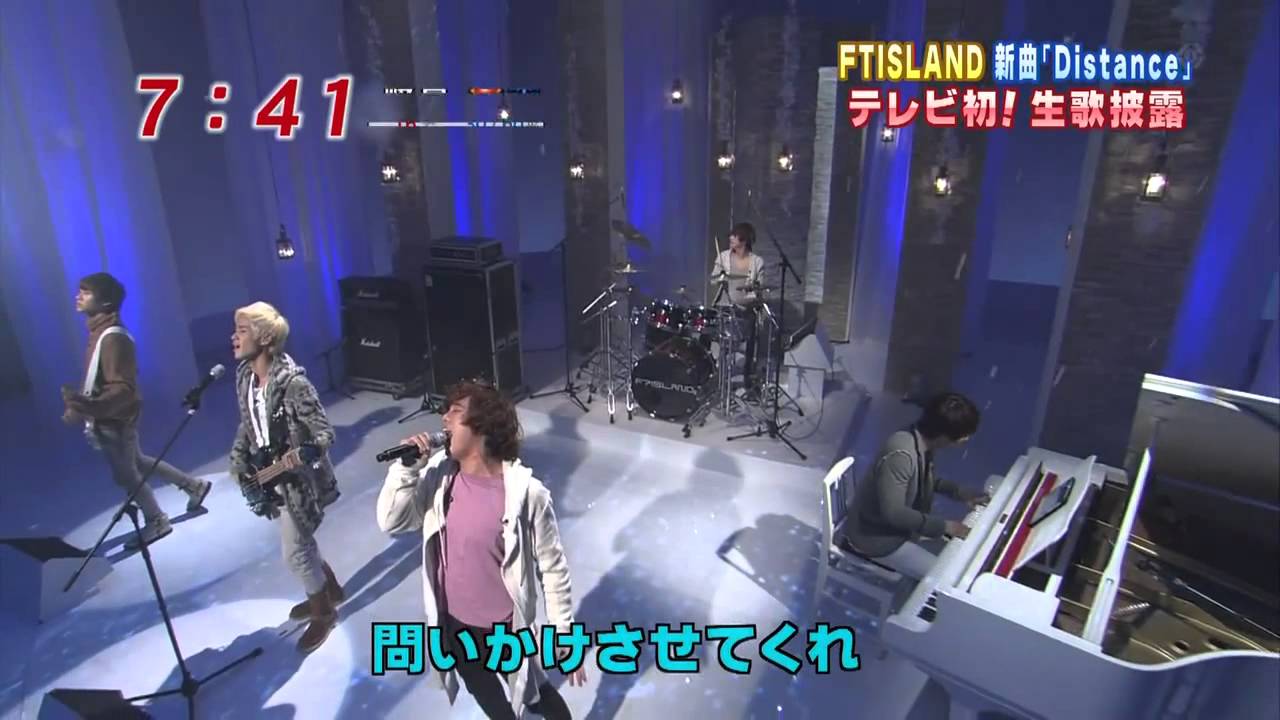 111123 FTIsland Distance 唱歌部份 Cut